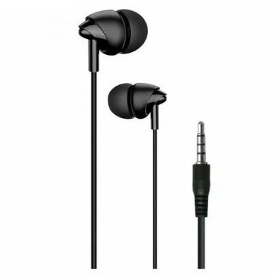 Лот: 25796831. Фото: 1. Гарнитура USAMS EP-39 Black. Наушники, гарнитуры