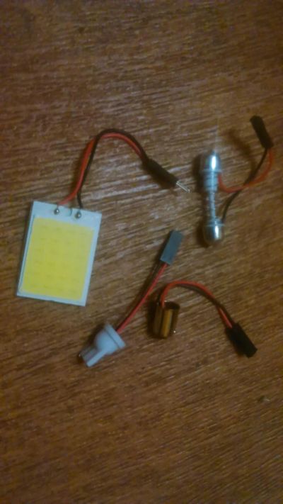 Лот: 8565952. Фото: 1. T10 24 SMD COB светодиодная подсветка... Светодиоды