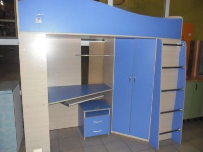 Лот: 4118981. Фото: 1. кровать-чердак. Детские кровати и кроватки