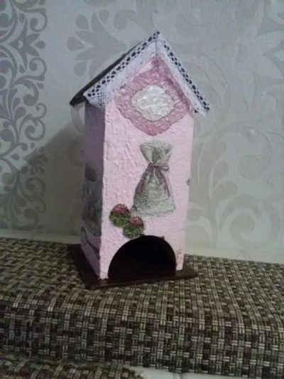 Лот: 10524493. Фото: 1. Чайный домик №1. Декупаж