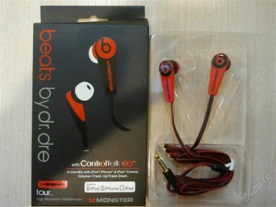 Лот: 2106742. Фото: 1. наушники monster beats by dr.dre... Наушники, гарнитуры