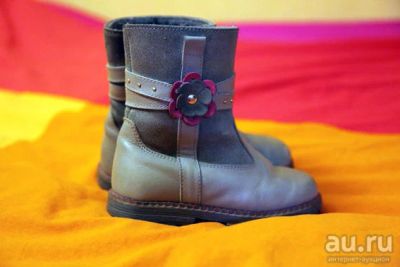 Лот: 8635930. Фото: 1. Сапожки Котофей серые для девочки... Сапоги