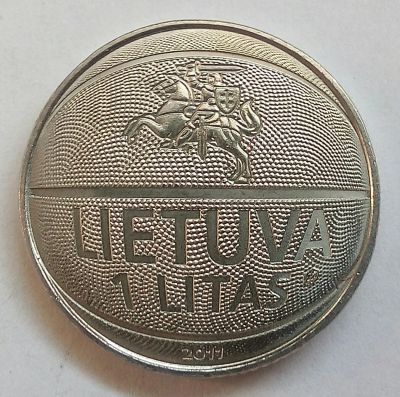 Лот: 21048864. Фото: 1. Монеты юбилейные - Литва. Страны СНГ и Балтии