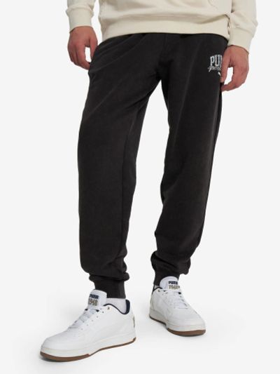 Лот: 25107626. Фото: 1. Брюки мужские PUMA, Черный. Спортивные брюки, штаны