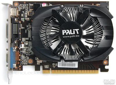 Лот: 8362731. Фото: 1. Palit GTX 650 1Гб. Видеокарты