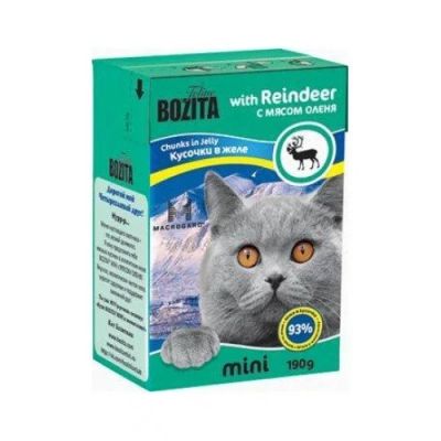 Лот: 15055846. Фото: 1. Bozita (Бозита) Олень 190г корм... Корма