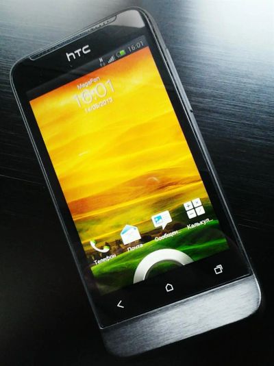 Лот: 3020136. Фото: 1. Htc One V.Отличное состояние.Полный... Смартфоны