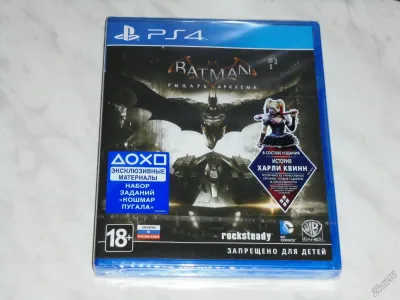 Лот: 25525001. Фото: 1. Batman рыцарь аркхема . Лицензионный... Игры для консолей