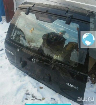 Лот: 16257368. Фото: 1. Дверь багажника nissan terrano... Багажники, боксы, фаркопы