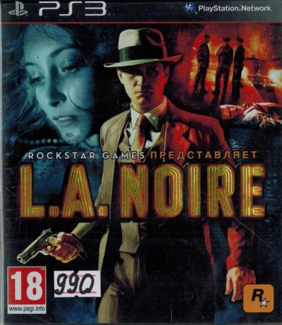 Лот: 4202123. Фото: 1. La Noire, игра для Playstation... Игры для консолей