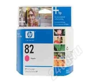 Лот: 389337. Фото: 1. Картридж для принтера HP82 Magenta... Картриджи, расходные материалы