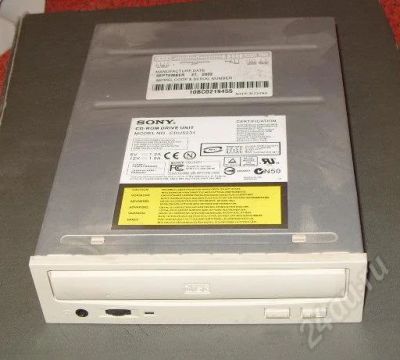 Лот: 35847. Фото: 1. CD ROM Sony, рабочесть неизвестна. Красноярск