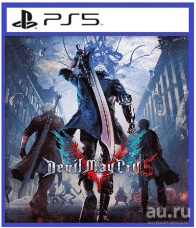 Лот: 16972608. Фото: 1. Devil May Cry 5. Игра для PS5... Игры для консолей