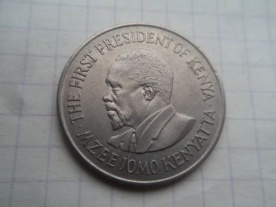 Лот: 21442584. Фото: 1. Кения 1 шиллинг 1971. Африка