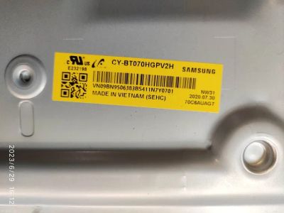 Лот: 20559679. Фото: 1. подсветка в сборе tv Samsung UE70TU7090U... Запчасти для телевизоров, видеотехники, аудиотехники
