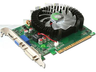 Лот: 19671900. Фото: 1. Point of View GeForce GT 440 1GB. Видеокарты