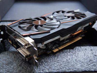 Лот: 21119034. Фото: 1. Gigabyte Geforce GTX 1060 3Gb... Видеокарты