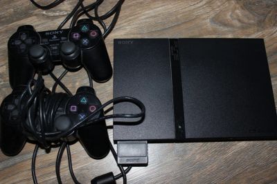 Лот: 6962875. Фото: 1. Sony PlayStation 2 , прошитая. Игровые приставки, консоли