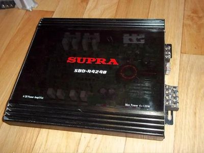 Лот: 4322386. Фото: 1. Автоусилитель SUPRA SBD-A4240... Усилители