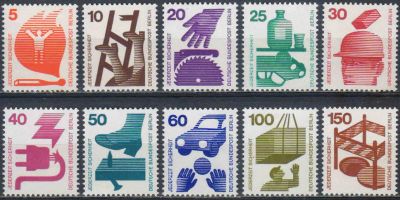 Лот: 23337545. Фото: 1. 1971. Берлин. Информация об авариях... Марки