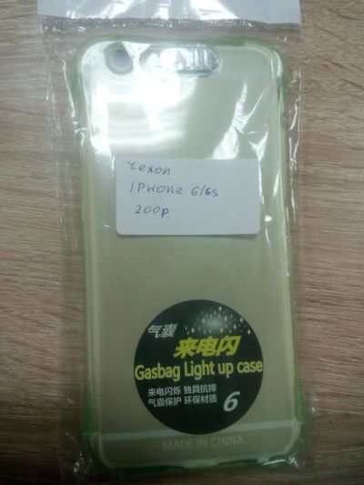 Лот: 9938079. Фото: 1. Чехол IPhone 6/6s (зеленый). Чехлы, бамперы