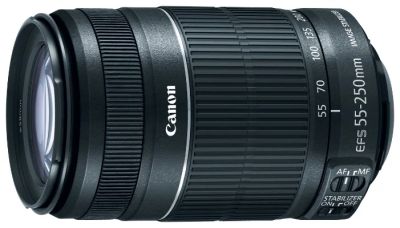 Лот: 4057215. Фото: 1. Canon EF-S 55-250mm f/4-5.6 IS... Объективы