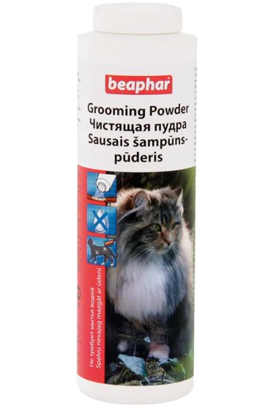 Лот: 16474577. Фото: 1. Beaphar Чистящая пудра Grooming... Косметика для животных