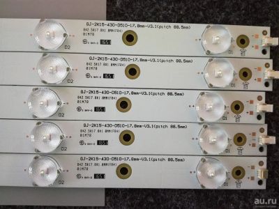 Лот: 13664549. Фото: 1. Планка LED подсветки GJ-2K15-430-D510-17... Светодиоды