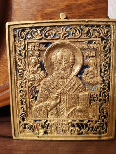 Лот: 16547516. Фото: 1. Плашка 19й век, сохран!. Предметы интерьера и быта