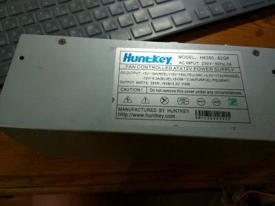 Лот: 9516787. Фото: 1. Блок питания HuntKey TFX 250w. Корпуса, блоки питания