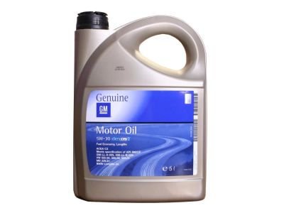 Лот: 9469375. Фото: 1. Масло моторное GM Motor Oil 5w30... Масла, жидкости