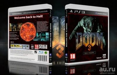 Лот: 8931717. Фото: 1. Doom 3 / PS 3/ английский / лицензия... Игры для консолей