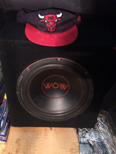 Лот: 10980992. Фото: 1. Subwoofer Prology WOW с усилителем... Сабвуферы