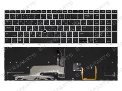 Лот: 24871427. Фото: 1. Клавиатура для HP ZBook 17 G5... Клавиатуры для ноутбуков