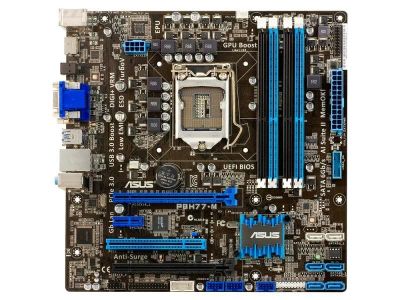 Лот: 10864588. Фото: 1. Asus p8h77-m продано!!!. Материнские платы