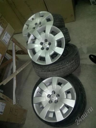 Лот: 1257025. Фото: 1. 4 шины Michelin 205/55/16 зимние... Шины на дисках