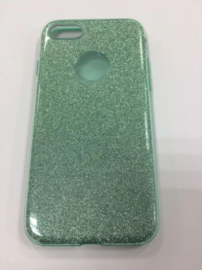 Лот: 10486266. Фото: 1. Чехол iPhone 7/ 8 Силикон Блестящий... Чехлы, бамперы