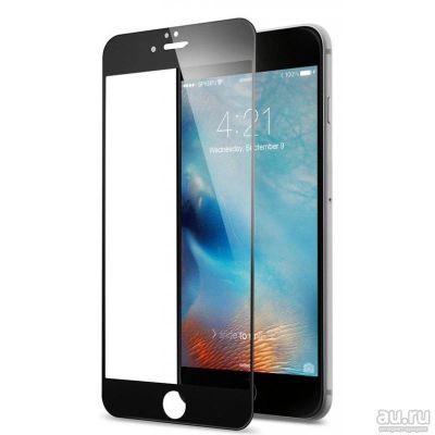 Лот: 12838506. Фото: 1. Защитное стекло iPhone 7/ 8 5D... Дисплеи, дисплейные модули, тачскрины