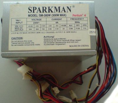 Лот: 12168614. Фото: 1. Блок Питания Sparkman SM-300w. Корпуса, блоки питания