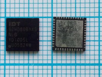 Лот: 12477483. Фото: 1. Аудиокодек IDT 92HD80B1X5. Микросхемы