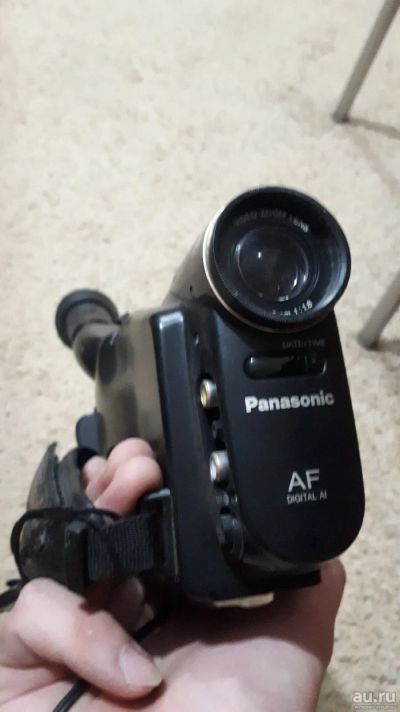 Лот: 18064790. Фото: 1. Видеокамера кассетная Panasonic... Видеокамеры