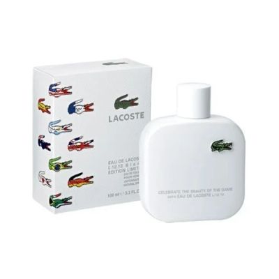 Лот: 6193963. Фото: 1. Lacoste "L.12.12 Blanc White Limited... Мужская парфюмерия