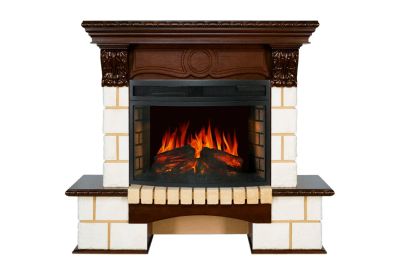 Лот: 23671530. Фото: 1. Каминокомплект Royal Flame Pierre... Камины, печи-камины