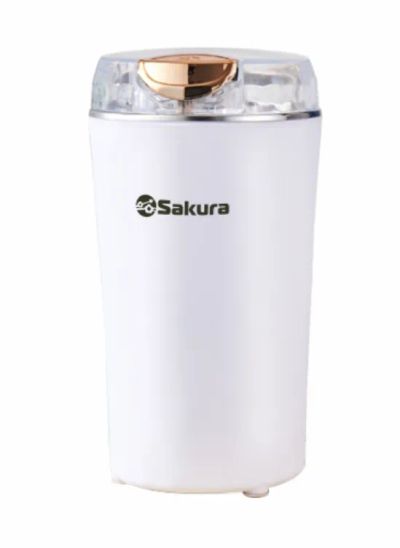 Лот: 25127074. Фото: 1. Кофемолка Sakura SA-6178W белая... Чайники, кофемашины, кулеры