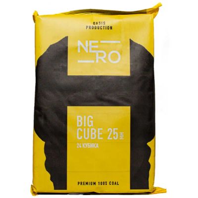 Лот: 19878537. Фото: 1. Уголь для кальяна Nero, 24 шт. Аксессуары и запчасти для кальянов