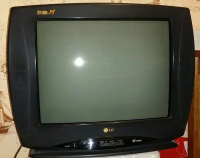 Лот: 11321205. Фото: 1. Телевизор LG CF-21D70 б/у. Телевизоры