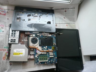 Лот: 13395466. Фото: 1. Ноутбук Aspire 5732z остатки на... Другое (компьютеры, оргтехника, канцтовары)