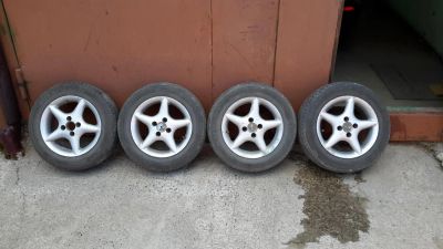 Лот: 5456258. Фото: 1. литье 5 спиц, резина KUMHO в Железногорске. Шины на дисках