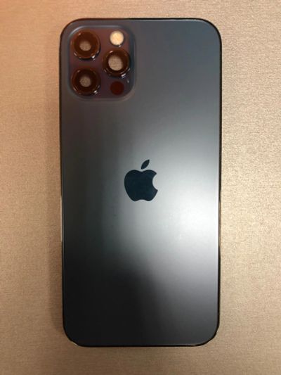 Лот: 19628295. Фото: 1. Корпус синий Apple iPhone 12 Pro... Шлейфы, разъёмы