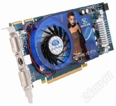 Лот: 392006. Фото: 1. Sapphire Radeon HD 3870. Видеокарты